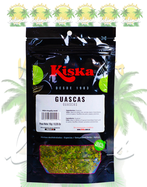 GUASCAS KISCA - Hierva Desidratad10gr -Dehydrierte Kräuter